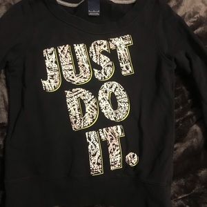 Nike “just do it” sweatshirt